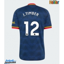Arsenal Jurrien Timber #12 Bortedrakt 2026-27 Kortermet
